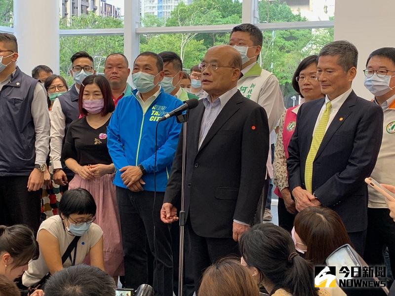 ▲蘇貞昌表示，不是一個殺人犯想來就來，要經過台港政府協商，台灣不是隨隨便便、來來去去的地方。(圖/記者康子仁攝)