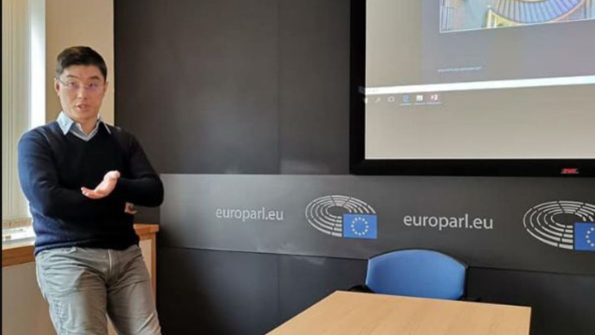 ▲捷克查理大學學者鄭宇欽遭控是台諜，遭到逮補。（圖／鄭宇欽臉書）