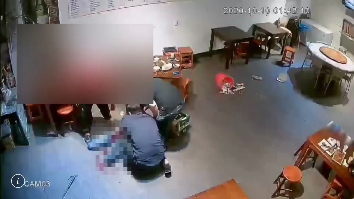 ▲因為敬酒引發糾紛，死者胡男與兇嫌陳男狹路相逢遭到刺死。（圖／記者李春台翻攝）