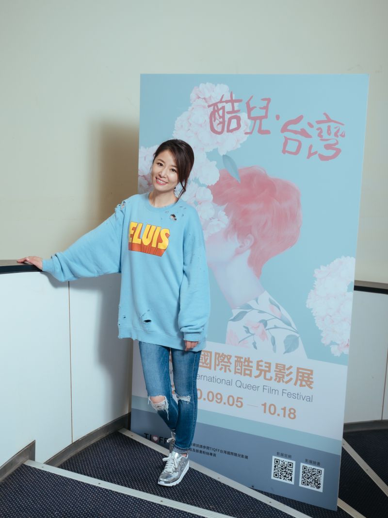 ▲▼林心如(上圖,下圖前排右四)出席映後座談。(圖/東昊)