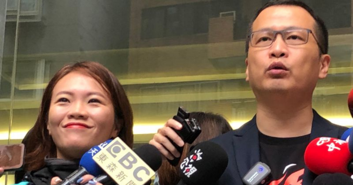 ▲民進黨台北市議員簡舒培與國民黨台北市議員羅智強，雙方在同場公安會勘上強碰，產生些許火藥味及交鋒。（圖／記者丁上程攝,2020.10.13）