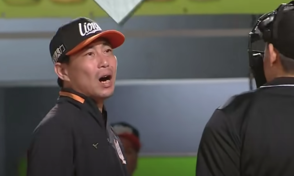 ▲統一7-eleven獅總教練林岳平。（圖／取自CPBLTV）