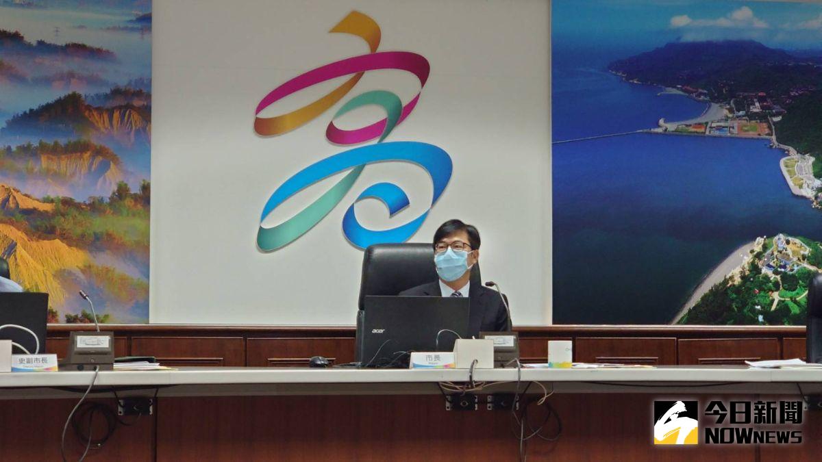 ▲針對新聞議題回應，高雄市長陳其邁在市政會議上要求各局處首長應主動、快速、正確回應。（記者鄭婷襄攝）