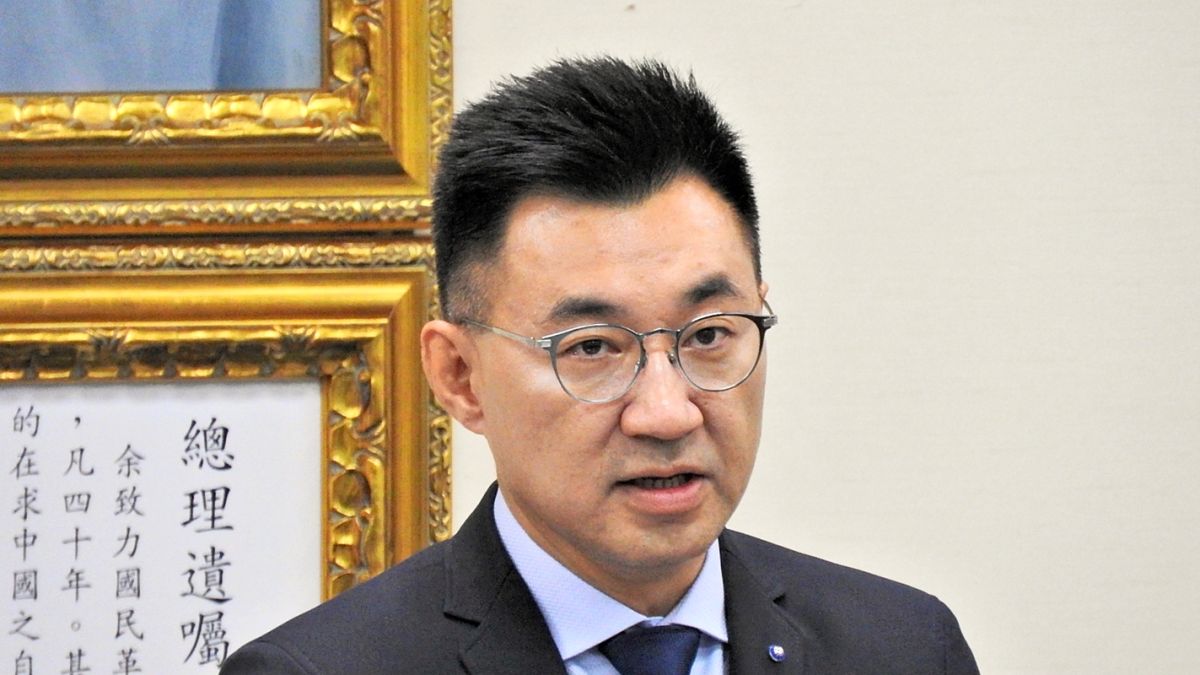 ▲國民黨主席江啟臣14日呼籲對岸應該思索異議份子與間諜的差異，妥善處理「台諜案」。（圖／記者陳弘志攝，2020.10.14）