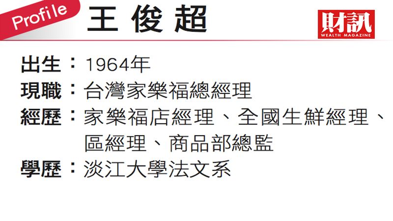 ▲台灣家樂福總經理王俊超。(圖/財訊雙週刊)