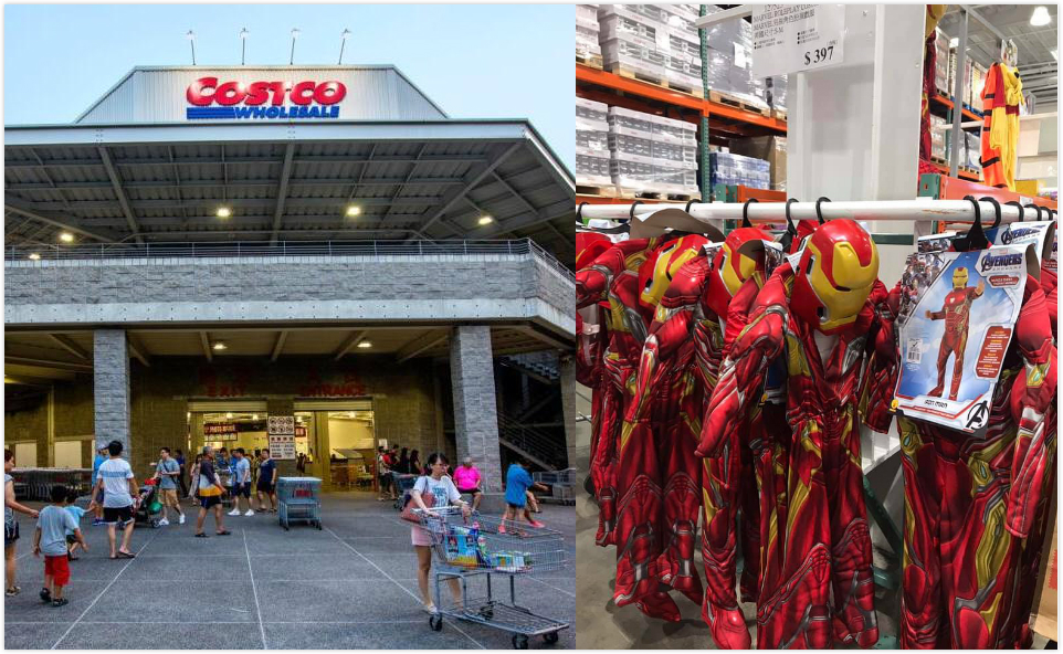 ▲好市多推出復仇者聯盟系列兒童服裝。（合成圖／公關照片／臉書《Costco好市多商品經驗老實說》）