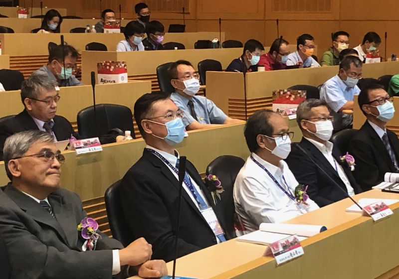 ▲高苑科技大學舉辦前瞻5G智慧城市研討會。(圖/記者黃守作攝,2020.10.16)