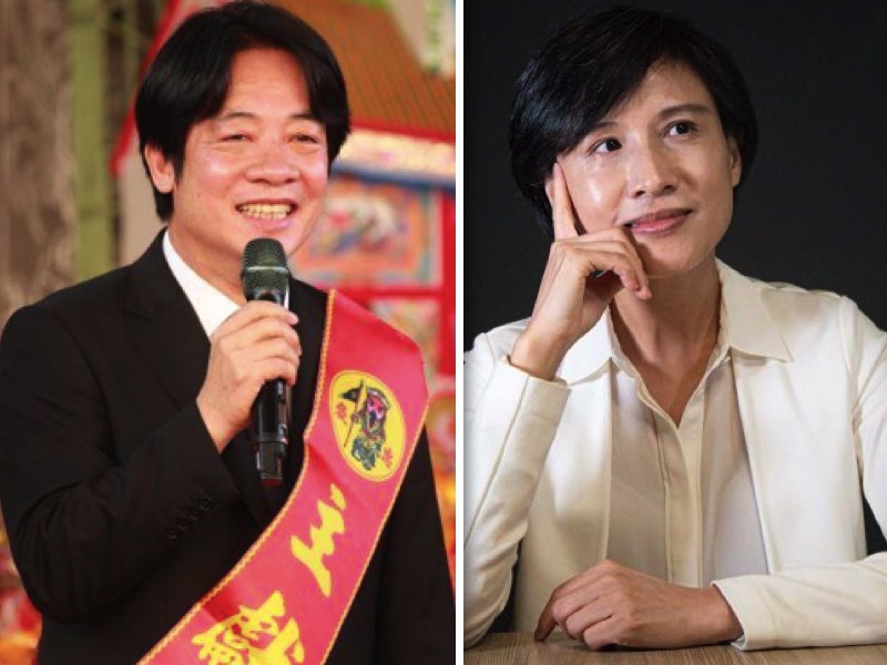 ▲副總統賴清德與前文化部長鄭麗君財產申報出爐。（圖／記者李春台、葉政勳攝）