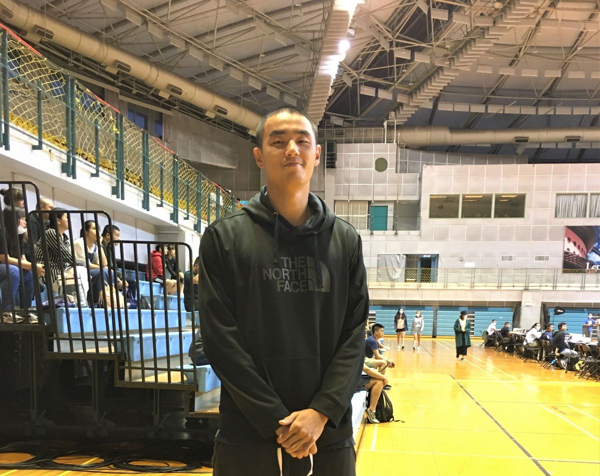 ▲旅美小將孫思堯加入新職籃聯盟P.League+球隊桃園領航猿，期待和新竹攻城獅、昔日松山高中學弟高國豪對決。（圖／鍾東穎攝 ,2020.10.16）