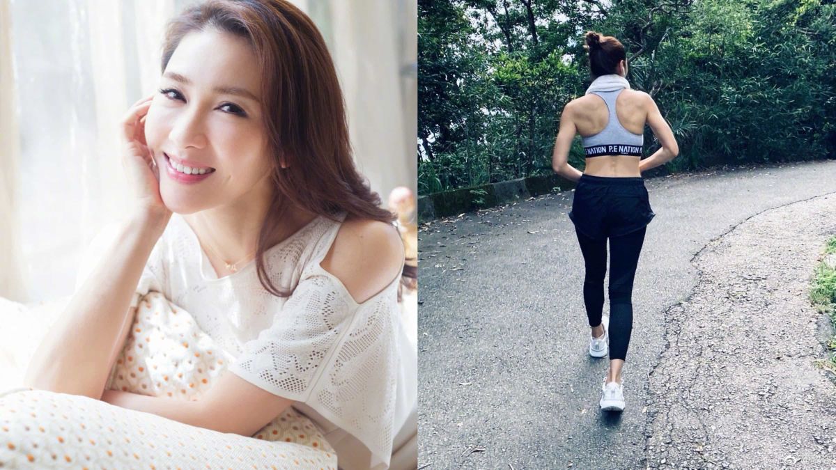 ▲49歲黎姿靠運動和控制飲食維持身材。（圖／翻攝自IG@gigilai_official）