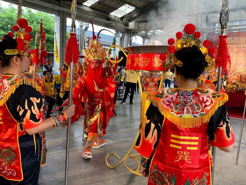 蘭陽媽祖文化節 五行火神陣除疫保安
