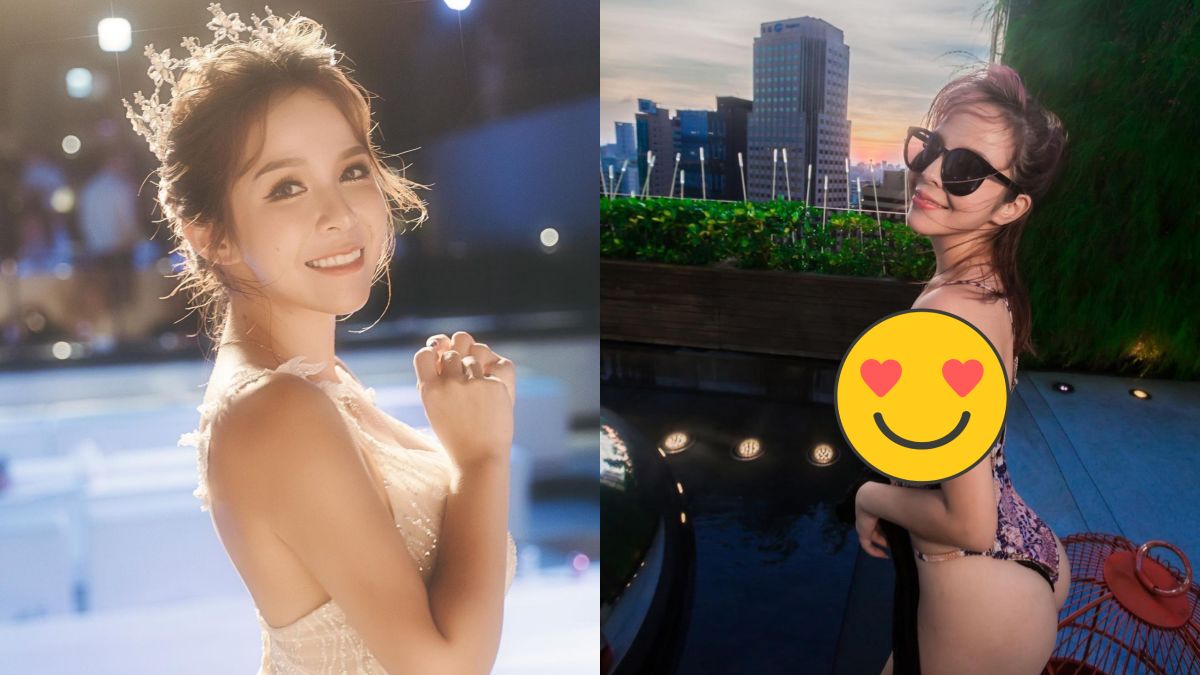 ▲陳香菱心機泳裝驚豔眾人。（圖／陳香菱IG） 