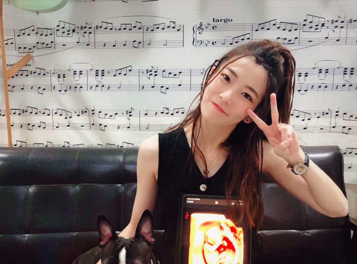 ▲羅小白在臉書分享順產喜訊。（圖／翻攝羅小白臉書）