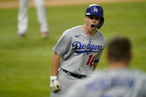 ▲Will Smith開轟逆轉勇士。（圖／美聯社／達志影像）