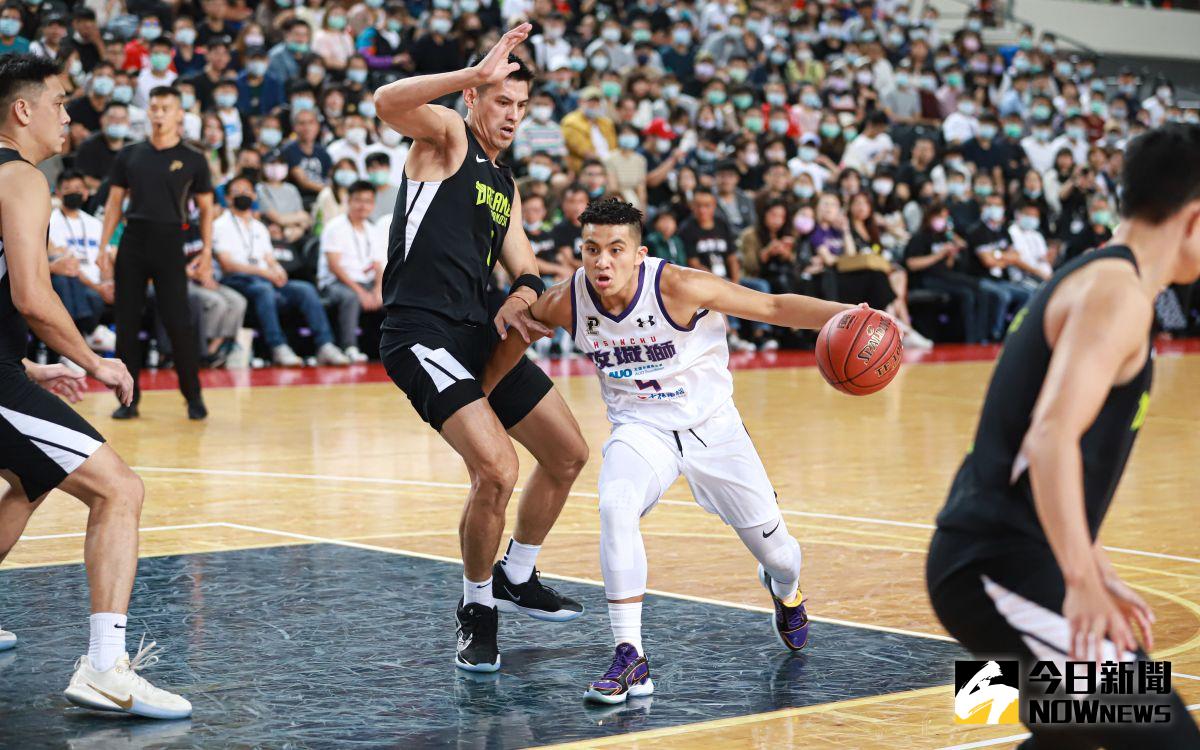 ▲新竹攻城獅球星高國豪。（圖／葉政勳攝）