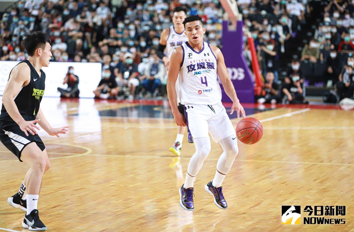 ▲新竹攻城獅後衛高國豪預計休息1周。（圖／記者葉政勳攝）