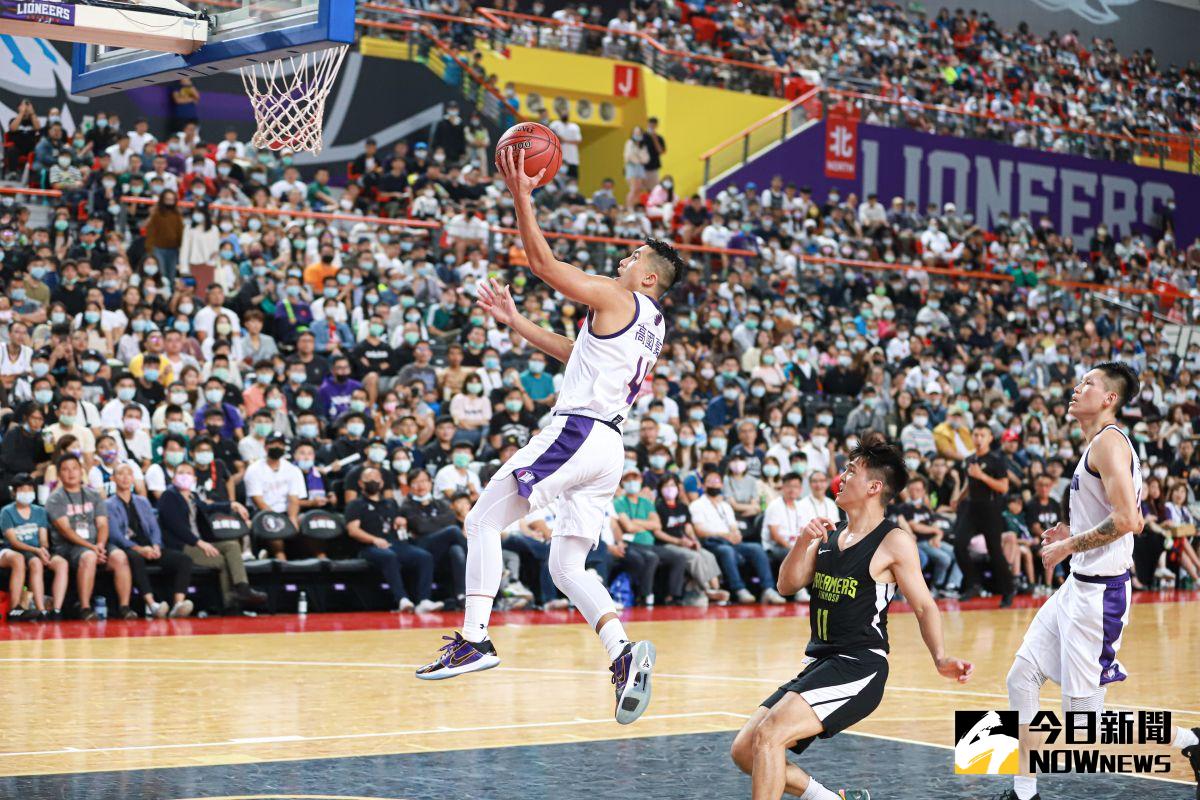 ▲新竹攻城獅後衛高國豪。（圖／記者葉政勳攝 , 2020.10.17）