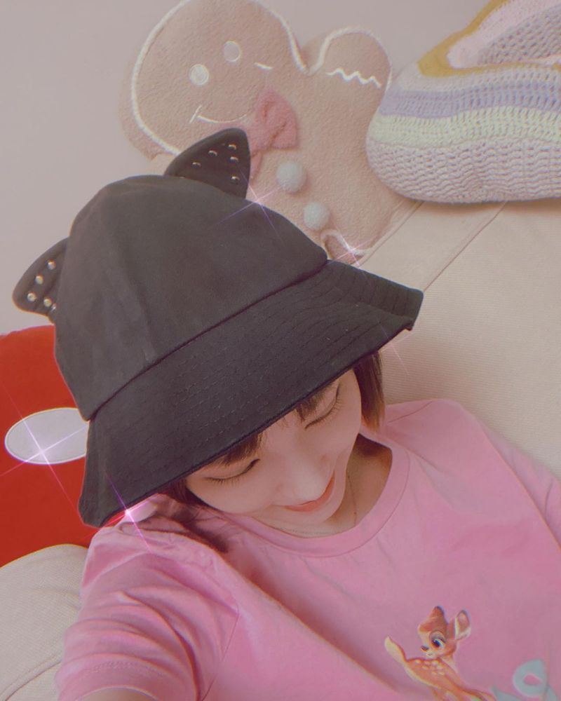 ▲熊熊曬出短髮新造型。(圖/媚娘兒IG)