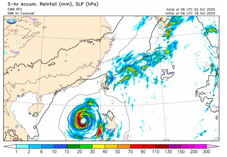 ▲準颱風沙德爾預測路徑出爐。（圖／氣象局提供）