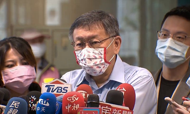 斐濟代表處活動遭中方鬧場　柯文哲：是我就把人拖去處理
