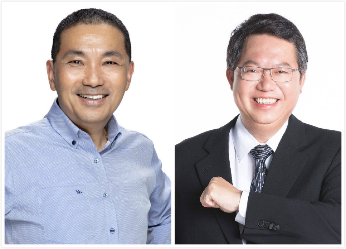 ▲資深媒體人韋安預測，2024統統大選之戰，民進黨將派桃園市長鄭文燦參選；國民黨則會派新北市長侯友宜出馬，「9成已成定局」。（合成圖／取自侯友宜與鄭文燦臉書）