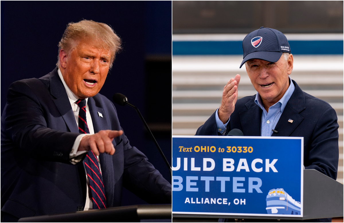 ▲美國大選將至，外界質疑蔡政府與川普政府交流密切，但卻與拜登團隊沒有互動，萬一「押錯寶」將對台灣造成傷害。（圖／美聯社／達志影像）