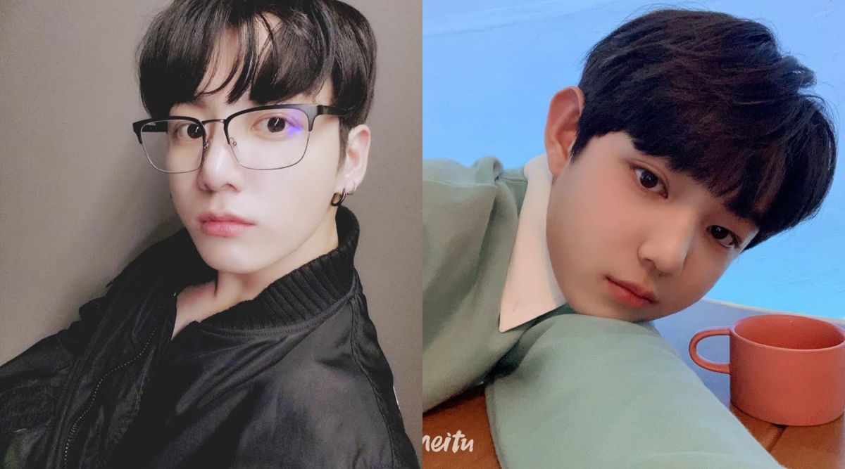 ▲因《夫婦的世界》打開知名度的全真㥠（右），確定飾演《YOUTH》的田柾國。（圖／BTS Twitter、全真㥠IG）