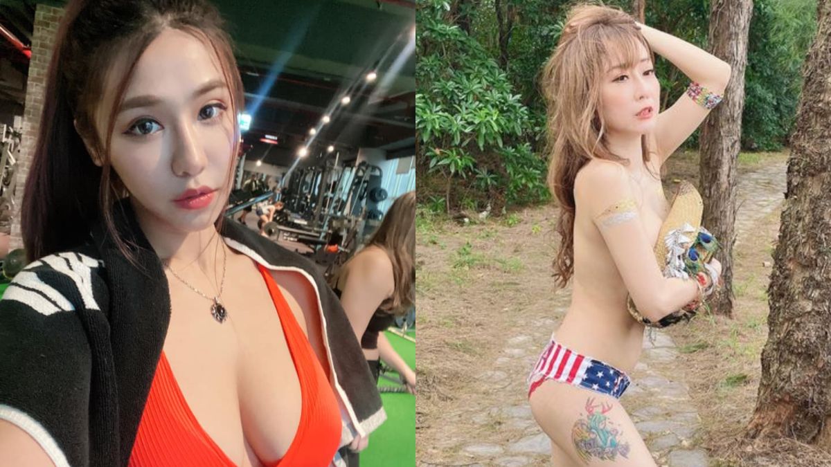 ▲橫綱凱咪（左圖）驚爆網美圈7成都在賣淫，遭T妹狠打臉。（圖／橫綱凱咪、T妹臉書）