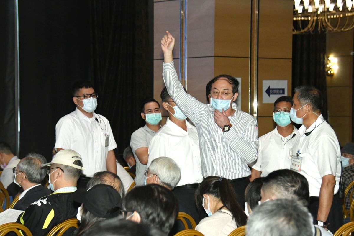 ▲大同股東臨時會登場，百年經營權是否變天備受各界關注。但投票前卻有小股東躁動引起關注。（圖／記者林調遜攝）