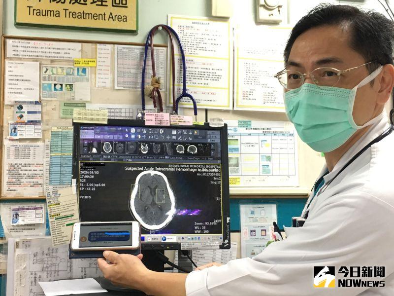 ▲腦出血原因主要來自腦血管疾病或事故傷害,此兩種皆列於十大死因,病人必須跟時間賽跑。(圖/記者陳雅芳攝,2020.10.21)