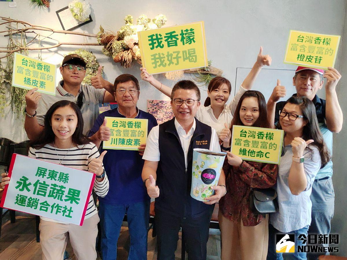 ▲ 為鼓勵自閉症孩子勇敢追求天賦，企業攜手屏東縣自閉症協進會推「香檬好喝節」。（圖／記者陳美嘉攝，2020.10.22）