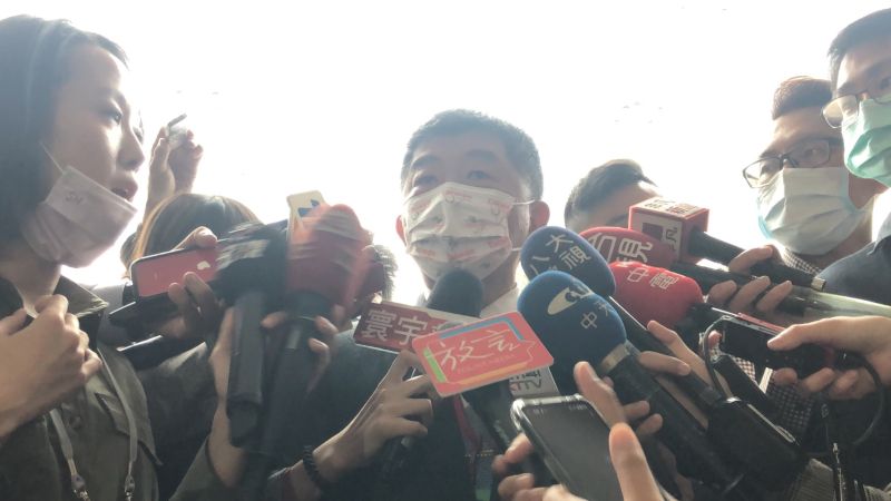 ▲衛福部長陳時中,今(23)天針對賽諾菲流感疫苗做出回應。(圖/記者劉雅文攝)