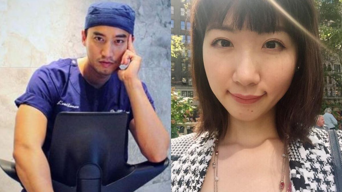 ▲被賴弘國（左圖）提告後遭通緝，廣告小妹發聲。（圖／賴弘國IG 、廣告小妹臉書）