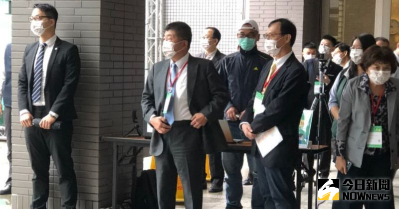 ▲衛福部長陳時中,今(23)天出席活動,針對參選北市長議題做出回應。(圖/記者劉雅文攝)