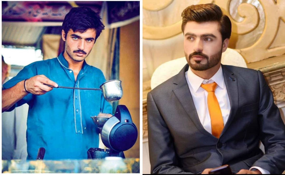 ▲經過四年時間的洗禮，Arshad Khan不但變得更成熟穩重，同時在爆紅後他開始成為職業模特兒。（圖／翻攝自臉書）