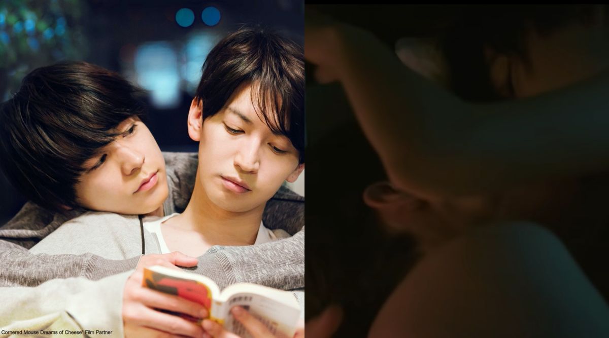 ▲片中，大倉忠義（左圖右）不斷外遇，成田凌提議「身體交換」當保密條件。（圖／車庫娛樂）