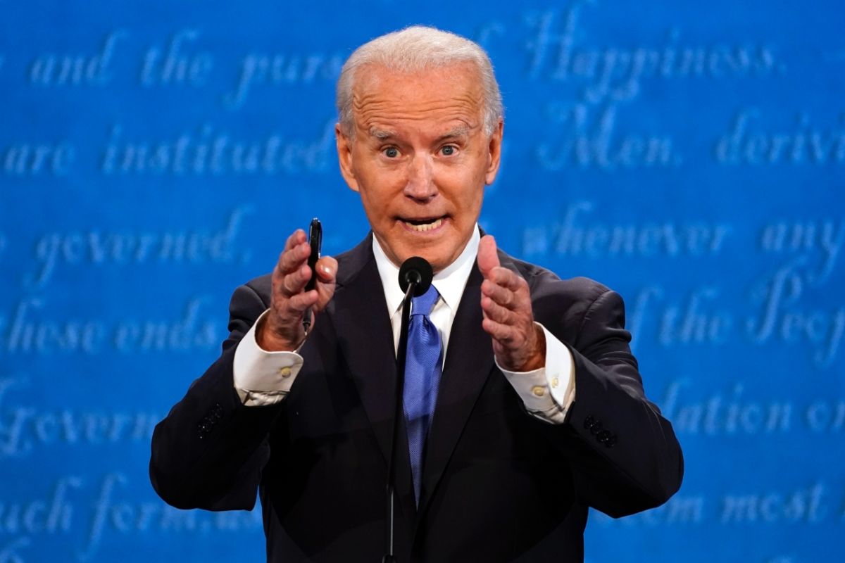 ▲根據《CNN》等外媒統計，拜登已拿下264票，與川普的214票差距拉大。（圖／美聯社／達志影像）