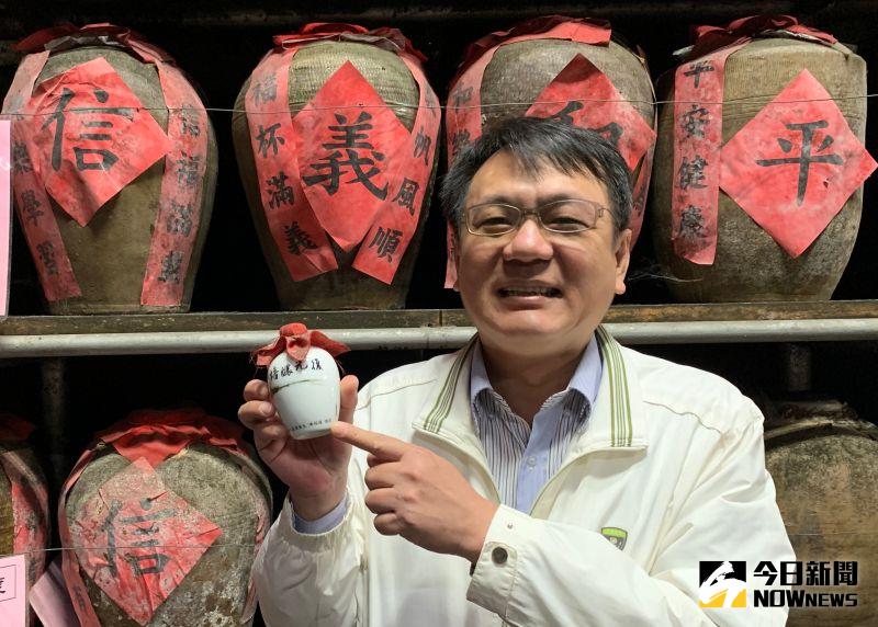 ▲台灣菸酒公司董事長丁彥哲表示,面對台灣菸酒消費市場飽和與競爭,企業國際化一直是台灣菸酒公司的經營方向。(圖/記者顏真真攝,2020.10.23)※【NOWnews 今日新聞】提醒您 酒後不開車,飲酒過量有礙健康!※【NOWnews 今日新聞】提醒您 吸菸會導致肺癌、心臟血管疾病,未滿18歲不得吸菸!