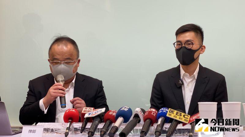 ▲律師陳文禹指出,清心福全短報收入7千多萬元,是從檢方那裡得知。(圖/記者陳聖璋攝,2020.10.24)