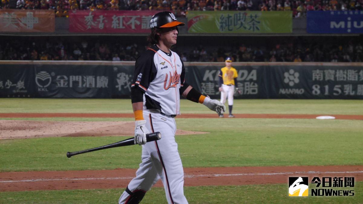 ▲統一獅陳鏞基。（圖／吳政紘攝）