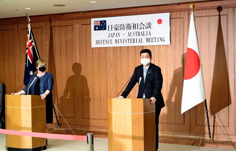 ▲日本防衛大臣岸信夫。資料照。(圖/美聯社/達志影像)