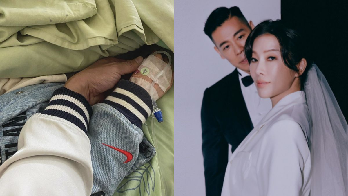 ▲Kimiko（右）疑似健康亮起紅燈。（圖／王家玄 IG） 