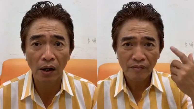 ▲吳宗憲打完流感疫苗出現暈眩症狀。(圖/吳宗憲直播)