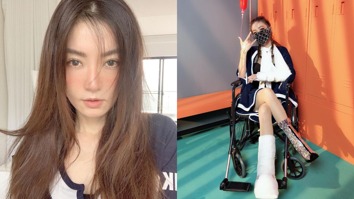 ▲謝金燕坐輪椅照片引來粉絲關心。（圖／謝金燕IG）