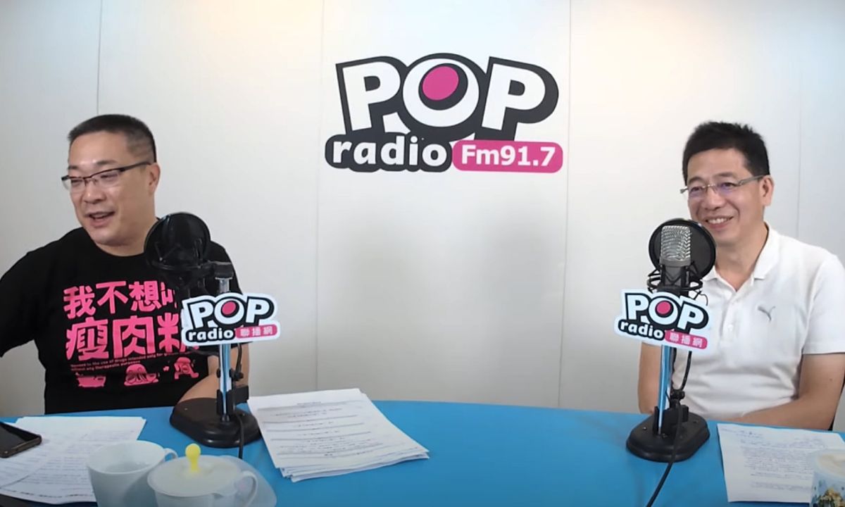 ▲民眾黨秘書長謝立功27日中午接受廣播媒體專訪，被問到五名民眾黨不分區立委，在全台都有安排責任區，是否未來將投入選戰？謝立功則表示言之過早。（圖／翻攝pop radio youtube）