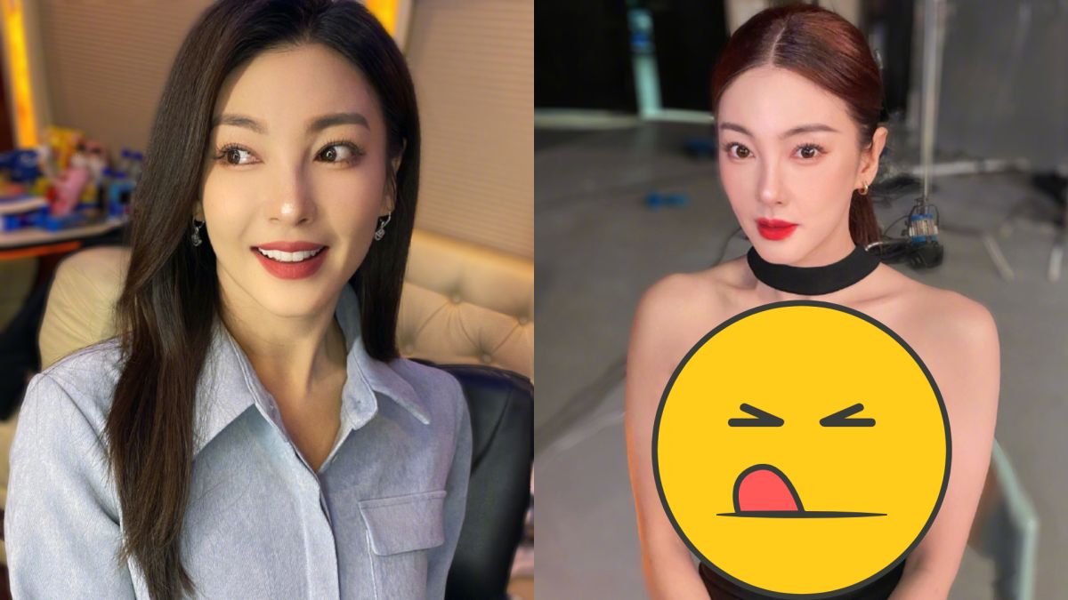 ▲張雨綺穿平口禮服小秀性感。（圖／張雨綺微博）