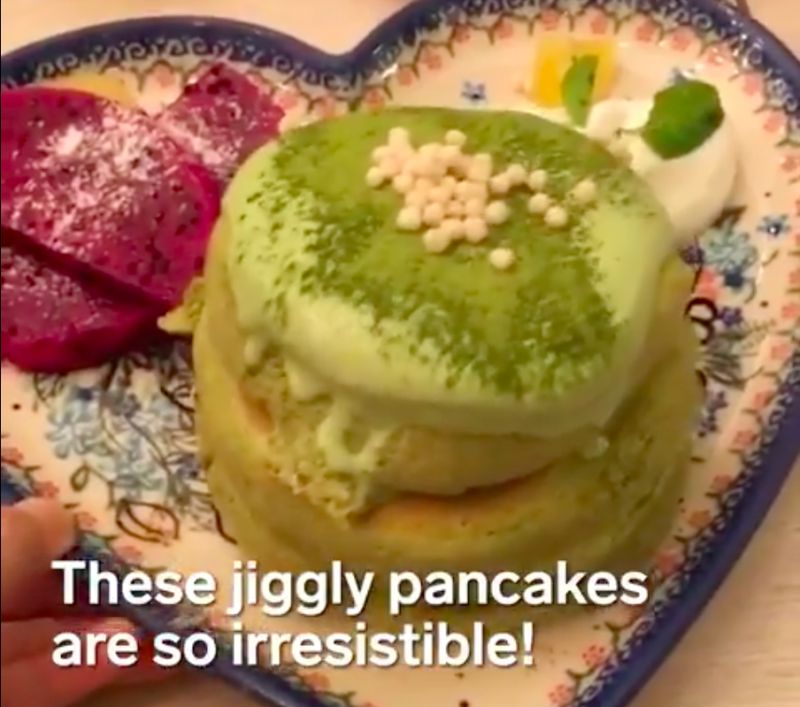 ▲抹茶鬆餅。圖/截自推特@InsiderFood