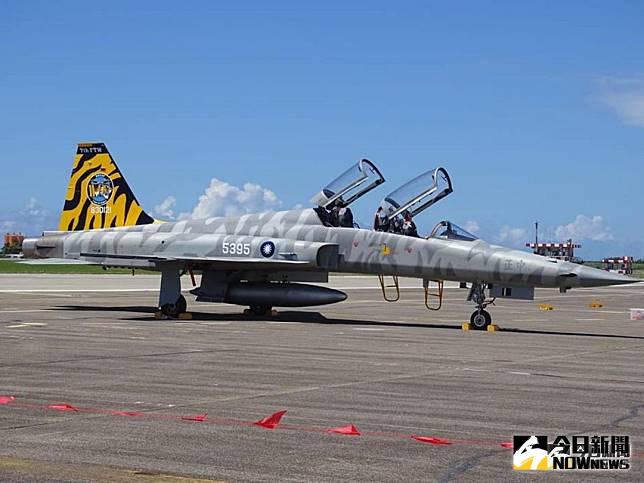 ▲台東志航空軍基地F-5F戰機。（資料照／記者呂炯昌攝）