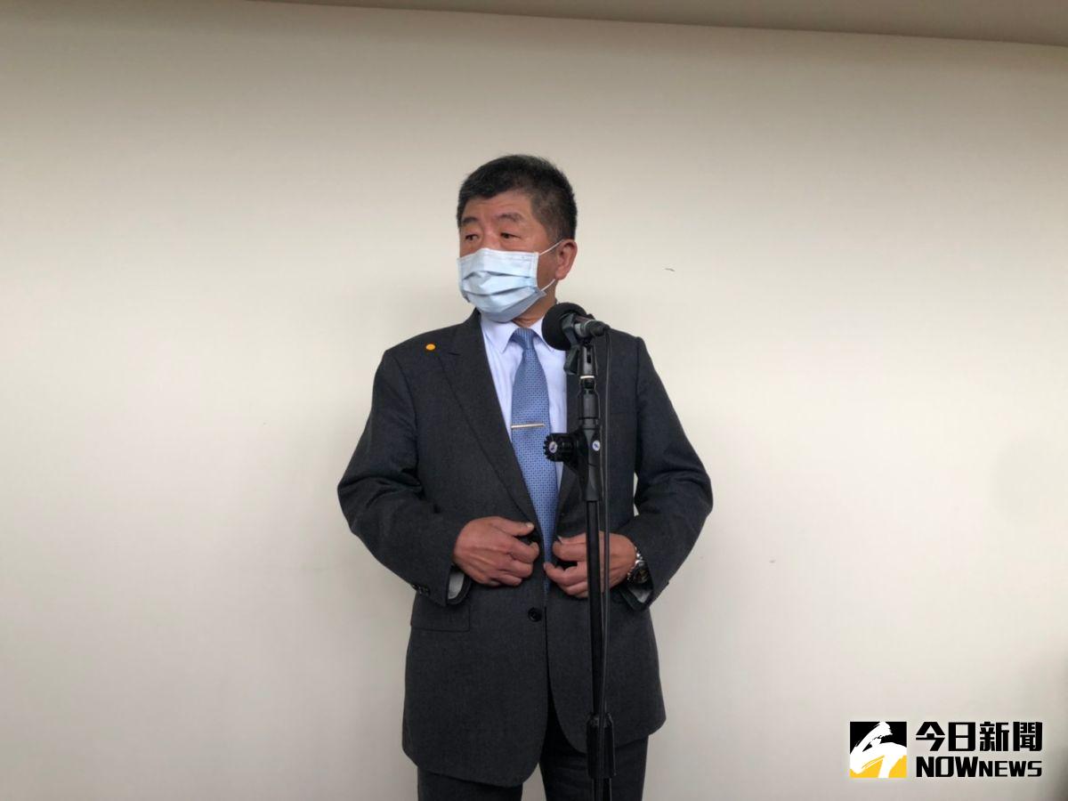 ▲衛福部長陳時中，今（29）赴立法院備詢，會前針對美豬進口議題做出回應。（圖／記者劉雅文拍攝）