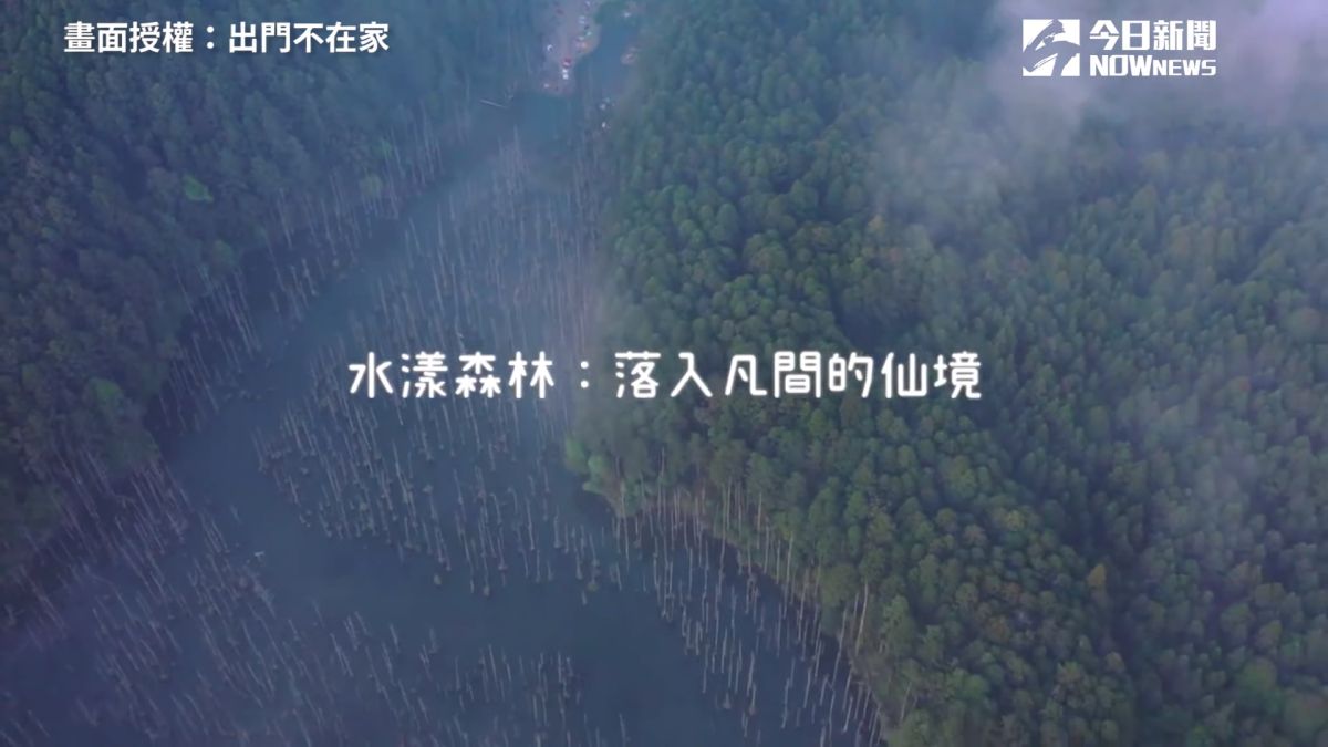 ▲水漾森林擁有宛如仙境的美景，近期YouTube頻道「出門不在家」就不藏私分享了前往水漾森林推薦攻略路線。（圖／出門不在家授權）